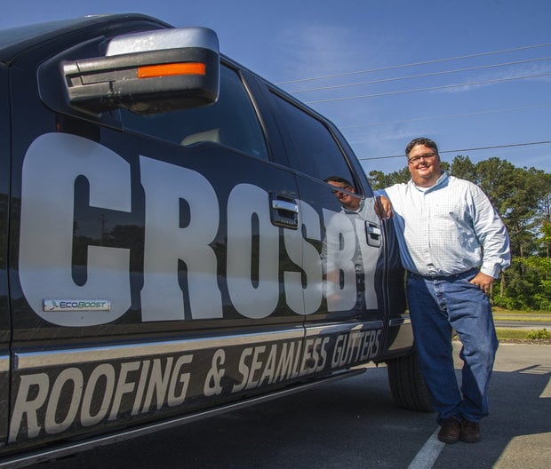 Slide of Crosby Roofing & Seamless Gutters