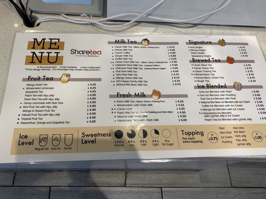 Menu photo 4 Sharetea Redlands, CA Menu photo 4 Sharetea Redlands, CA