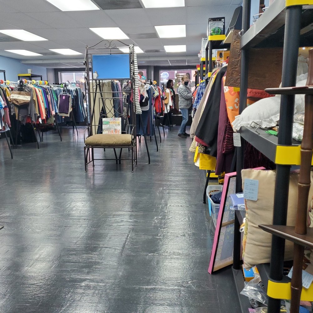 Secondhand Treasures - Inside store with adult clothing - Used, Vintage & Consignment Near Me - Troy, Missouri Secondhand Treasures - Inside store with adult clothing - Used, Vintage & Consignment Near Me - Troy, Missouri