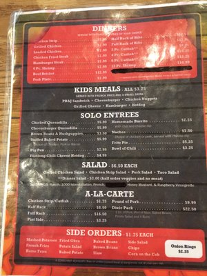 Menu photo 1 Southern Girls BBQ Pangburn, AR