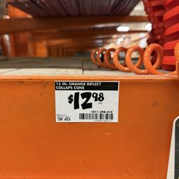 Where they were. And when Diana scanned them, they rang up @ $25.97 each. There isn't even a cone that you sell that cost that much Where they were. And when Diana scanned them, they rang up @ $25.97 each. There isn't even a cone that you sell that cost that much