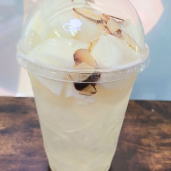 Cafes Quan - Vietnamese pannacotta and lychee drink. - Coffee & Tea Near Me - San Jose, California