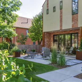 Denver Landscapes - Low maintenance full season planting plan that provides both privacy and beautification to this stunning landscape. - Landscape Architects or Designers Near Me - Denver, Colorado