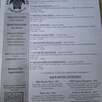 Back River Brewery - Beer Bar Near Me - Tybee Island, Georgia