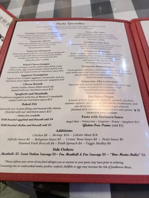 Menu photo 6 Giuseppe's Pizzeria & Ristorante Meredith, NH Menu photo 6 Giuseppe's Pizzeria & Ristorante Meredith, NH