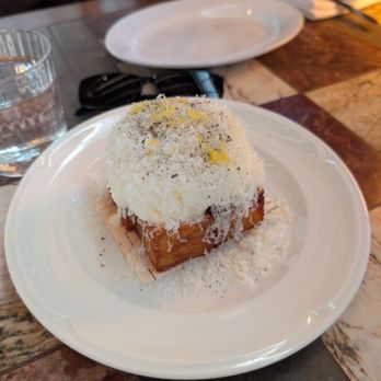 Hermon's - Loaded potato fritters - New American Near Me - Los Angeles, California
