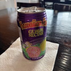 Hawi Hawaiian BBQ - Guava drink. D-licious!
