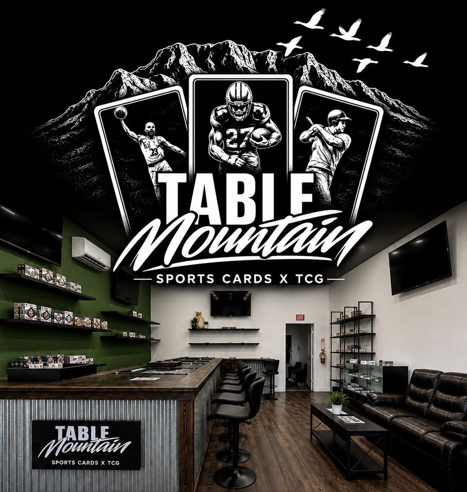 Table Mountain Sports Cards Logo