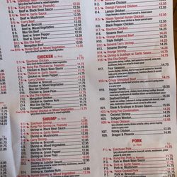 Golden China Asian Cuisine - Menu