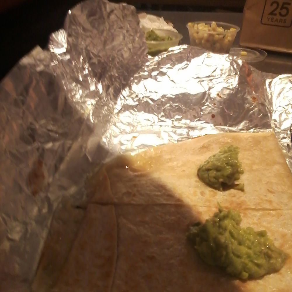 Chipotle Mexican Grill - I had them make me a cheese quesadilla (guacamole on each slice!). - Mexican Near Me - Washington, DC, District of Columbia Chipotle Mexican Grill - I had them make me a cheese quesadilla (guacamole on each slice!). - Mexican Near Me - Washington, DC, District of Columbia