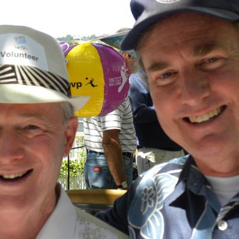 Cindy's Hair Studio - Dave Bennett and Chris Morrison; both are Past Presidents of the Rotary Club of Tiburon Sunset - Hair Salons Near Me - Tiburon, California