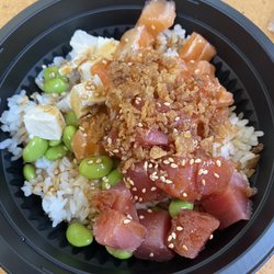 Toro Poke - Regular Poke Your Own Bowl with tuna and salmon