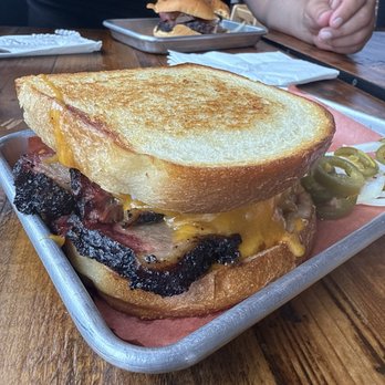Breakwater Barbecue - Brisket Melt - Barbeque Near Me - El Granada, California