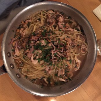 The Daily Catch - Linguini, white clam sauce, clams and calamari - Seafood Near Me - Brookline, Massachusetts The Daily Catch - Linguini, white clam sauce, clams and calamari - Seafood Near Me - Brookline, Massachusetts