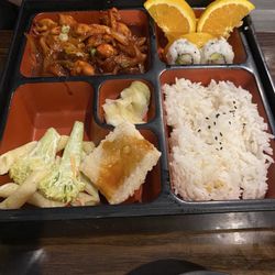 Mr. Sushi - Spicy Chicken Bento Box
