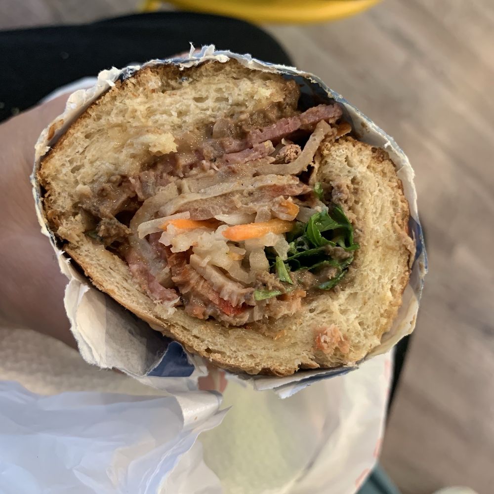 King Tea - Banh mi Dac Biet with Extra Paté - Bubble Tea Near Me - Pooler, Georgia
