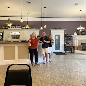 Forest Edge Winery - Enjoying the wine tasting - Wine Tasting Room Near Me - Shepherdsville, Kentucky