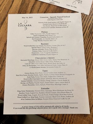 Menu photo 4 La Cuchara Baltimore, MD Menu photo 4 La Cuchara Baltimore, MD