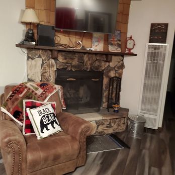 Big Bear Cool Cabins - fireplace - Property Management Near Me - Big Bear Lake, California Big Bear Cool Cabins - fireplace - Property Management Near Me - Big Bear Lake, California