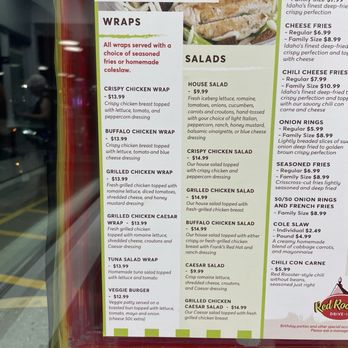 Red Rooster Drive-In - Menu - Burgers Near Me - Brewster, New York