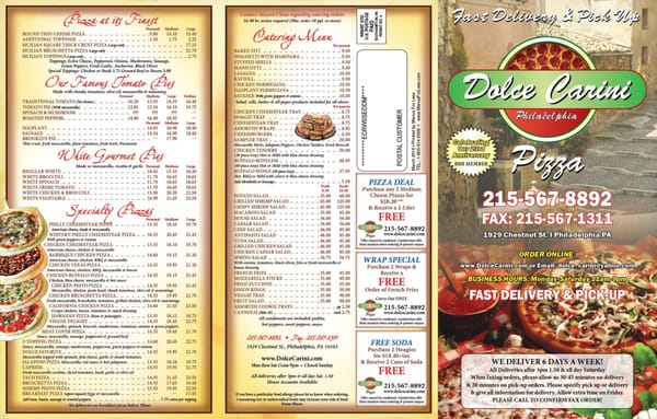 Menu photo 3 Dolce Carini Philadelphia, PA Menu photo 3 Dolce Carini Philadelphia, PA
