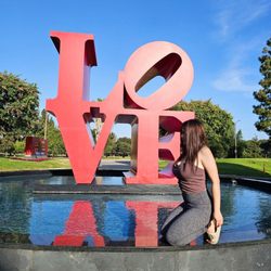 Robert Indiana's LOVE Sculpture