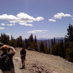 Squaw Mountain - Looking South from Squaw summit. Pike Peak in bachground