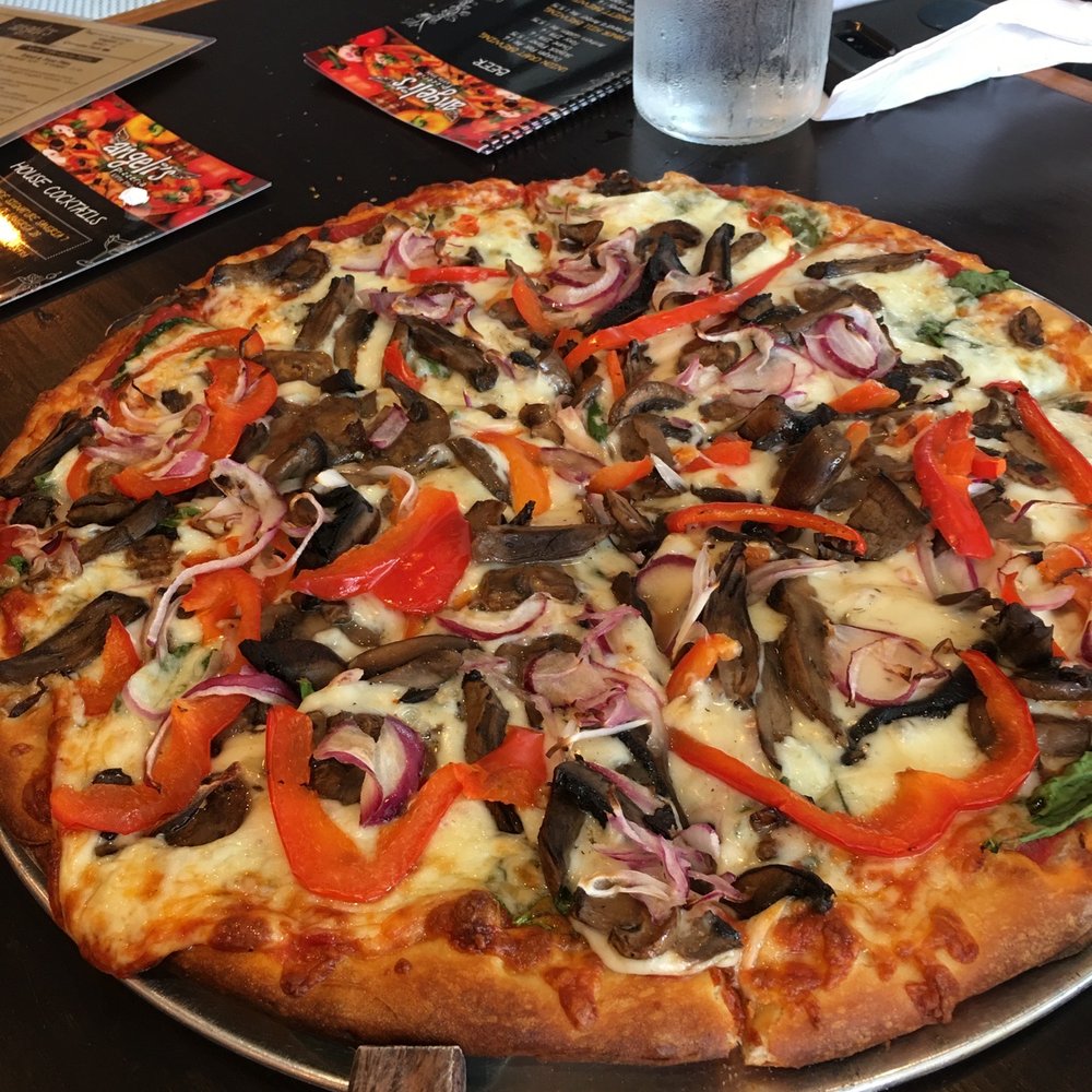 Angeli's Pizzeria - 16" Veggie Angeli ...YUMMY - Pizza Near Me - Baltimore, Maryland