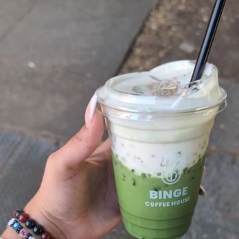 Binge Coffee House - Banana matcha - Vietnamese Near Me - Berkeley, California