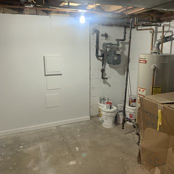 Beautiful Home Services - Storage/utility room that was partially finished - Painters Near Me - Fairfax, Virginia