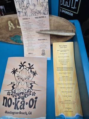 Menu photo 5 No Ka Oi Huntington Beach, CA