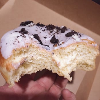 Donuts Time Cafe - Cookies'n cream: Absolutely perfect! Great example of this flavor, pairs perfect with their dough. I'll take a dozen! - Donuts Near Me - Hamilton Township, New Jersey Donuts Time Cafe - Cookies'n cream: Absolutely perfect! Great example of this flavor, pairs perfect with their dough. I'll take a dozen! - Donuts Near Me - Hamilton Township, New Jersey
