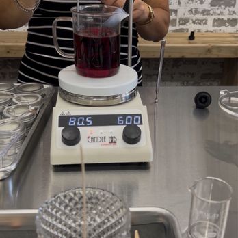 Thee Candle Lab - Adding the colors to my candle. - Candle Stores Near Me - Newport Beach, California
