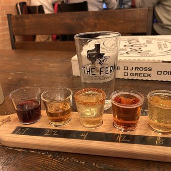 The Ferm Meadery - Meade flight - Meaderies Near Me - Conroe, Texas