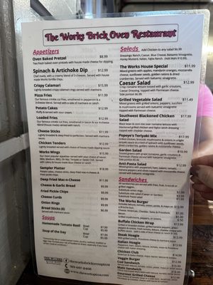 Menu photo 2 The Works Pizza Loveland, OH