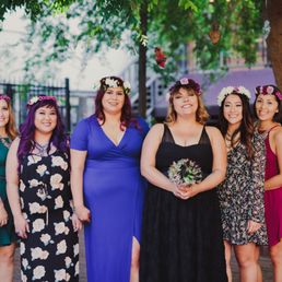 My girls and I received all custom made flower crowns.