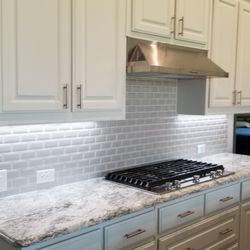 NSW Electrical Maintenance - Cool White Cabinet LED light on White cabinet