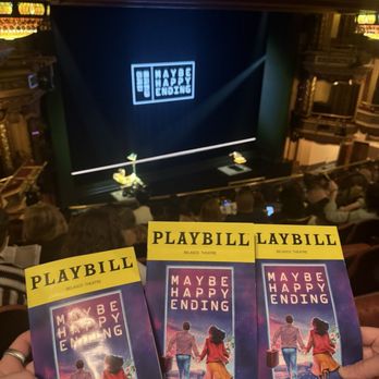 Belasco Theatre - Maybe Happy Ending - August 2026 View from Mezzanine Row G, Seat 108 - Performing Arts Near Me - New York, New York Belasco Theatre - Maybe Happy Ending - August 2026 View from Mezzanine Row G, Seat 108 - Performing Arts Near Me - New York, New York