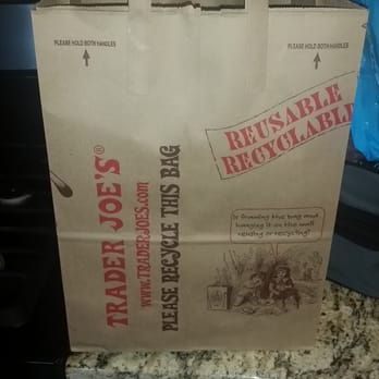 Trader Joe's - Bags have handy handles! - Grocery Near Me - Wayne, New Jersey