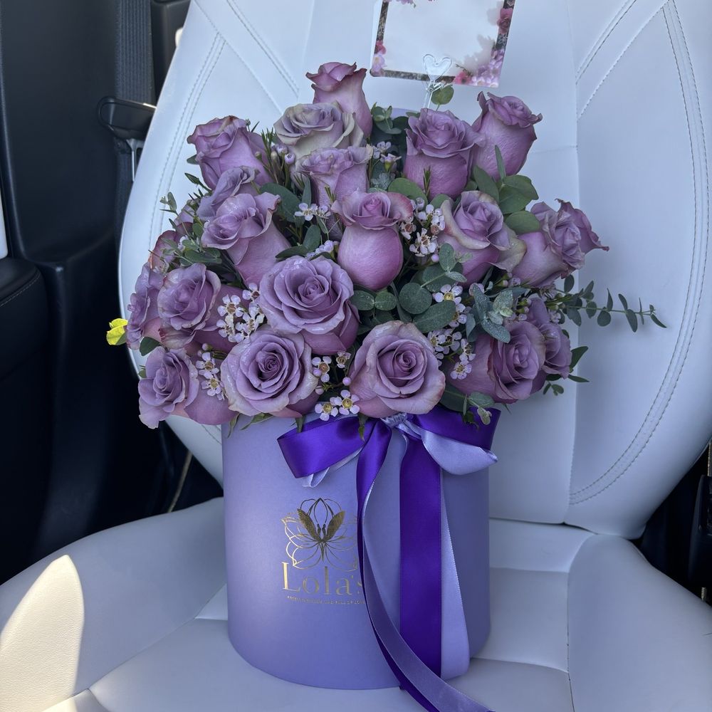 Lola's Creations - Lilac Bloom Box - Florists Near Me - Gilbert, Arizona