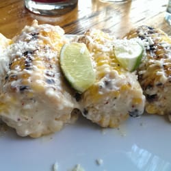 Toro - The corn with sexy grill marks and dressed with aioli and cheese
