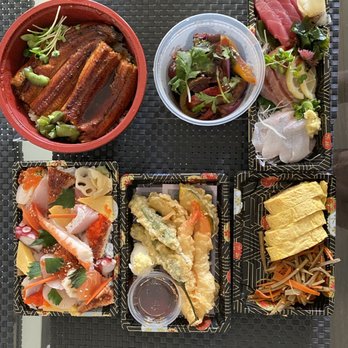Kiraku - Mystery Box, mini Chirashi, and unagi don. - Tapas/Small Plates Near Me - Berkeley, California