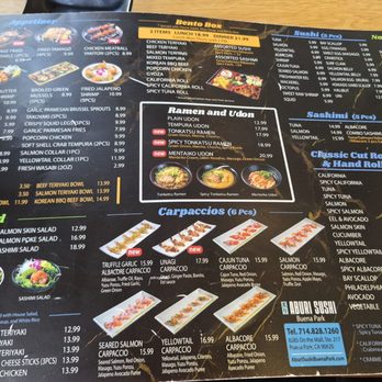Aburi Sushi - 7/2026 menu - Sushi Bars Near Me - Buena Park, California Aburi Sushi - 7/2026 menu - Sushi Bars Near Me - Buena Park, California