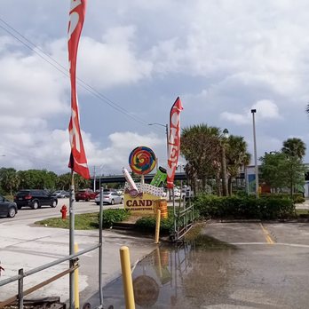 Bulk Candy Store - a lot of cars parked in the lot - Candy Stores Near Me - West Palm Beach, Florida