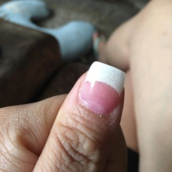 Beautiful Nail - Air bubbles. My cuticle damaged. - Nail Salons Near Me - Moreno Valley, California Beautiful Nail - Air bubbles. My cuticle damaged. - Nail Salons Near Me - Moreno Valley, California