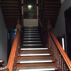 Glebe Town Hall - Beautiful staircase...all Australian cedar.