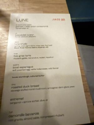 Menu photo 1 Lune Dennis Port, MA