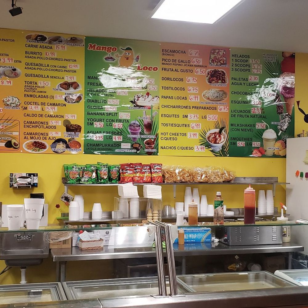 Mango Loco - Menu and counter - Mexican Near Me - Lafayette, Indiana Mango Loco - Menu and counter - Mexican Near Me - Lafayette, Indiana