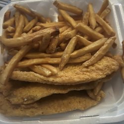 Tonys Philly Steaks - 2 Piece Catfish Fillet with Fries and Bread
