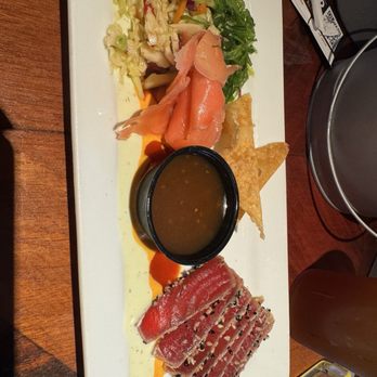 Ford's Garage Short Pump - Sesame-Crusted Ahi Tuna appetizer - Desserts Near Me - Glen Allen, Virginia Ford's Garage Short Pump - Sesame-Crusted Ahi Tuna appetizer - Desserts Near Me - Glen Allen, Virginia